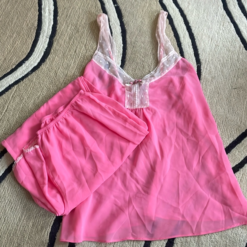 Betsey Johnson PJ set - M
